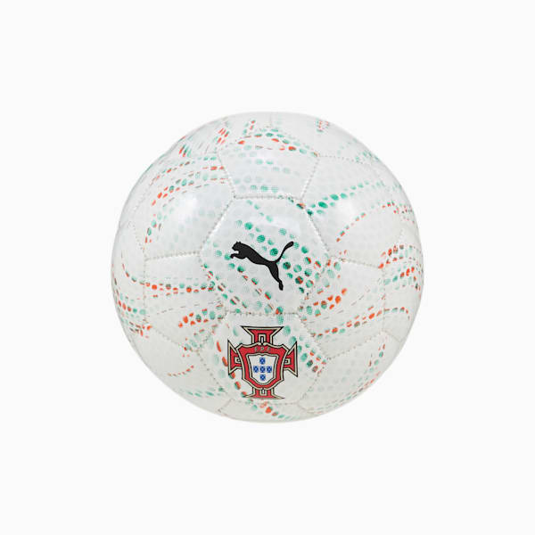 Portugal Football Fan Mini Ball, PUMA White-PUMA Black, extralarge-IND