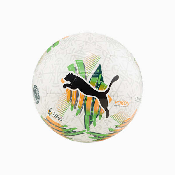Orbita 6 Football TotalEnergies CAF Africa Cup of Nations 2023, PUMA White-multicolor, extralarge