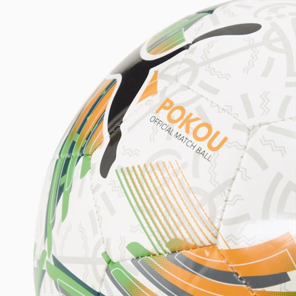 Orbita 6 Football TotalEnergies CAF Africa Cup of Nations 2023, PUMA White-multicolor, extralarge