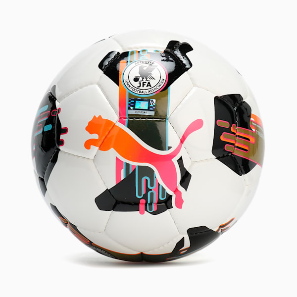 ユニセックス プーマ オービタ 5 HS サッカーボール, PUMA White-multicolor, extralarge-JPN