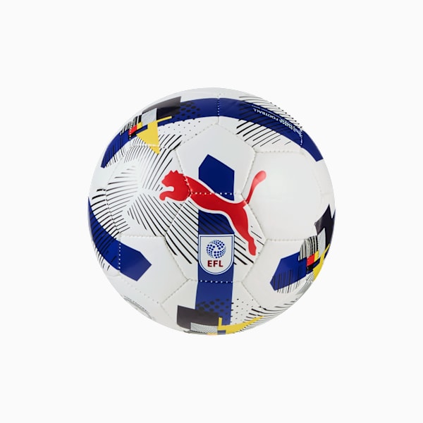 PUMA Orbita 6 EFL Mini Football, PUMA White-multicolor, extralarge-GBR