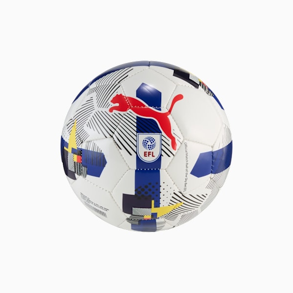 PUMA Orbita 6 EFL Mini Football, PUMA White-multicolor, extralarge-GBR