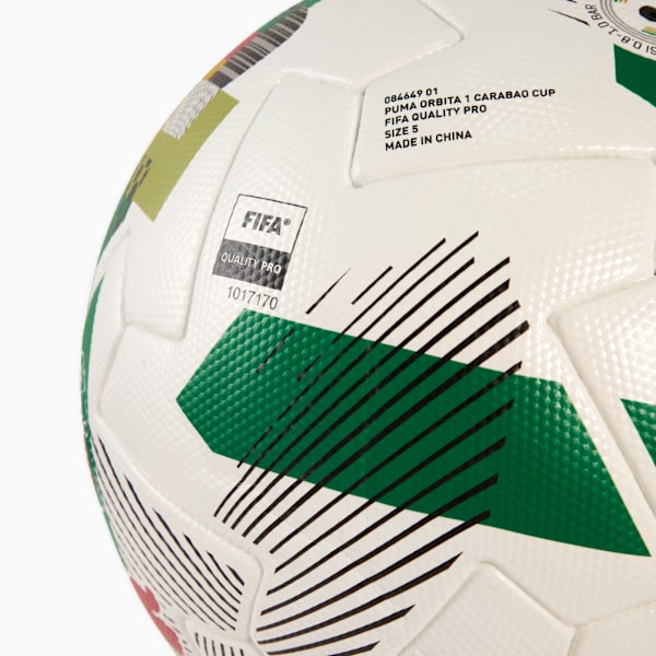 PUMA Orbita 1 Carabao Cup Football (FIFA® Quality Pro), PUMA White-multicolor, extralarge-GBR