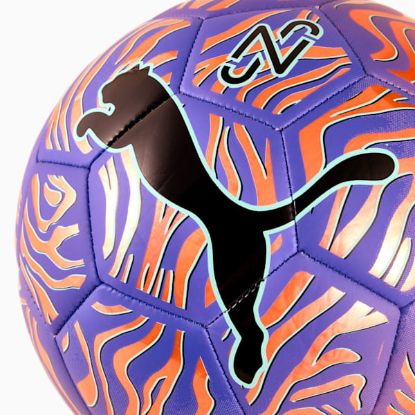 Neymar Jr Graphic Football, Orange Poppy-PUMA Black, extralarge-IND