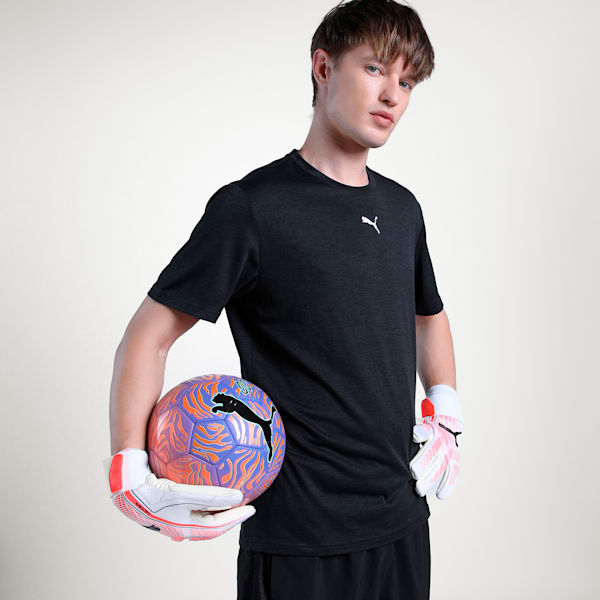 Neymar Jr Graphic Football, Orange Poppy-PUMA Black, extralarge-IND