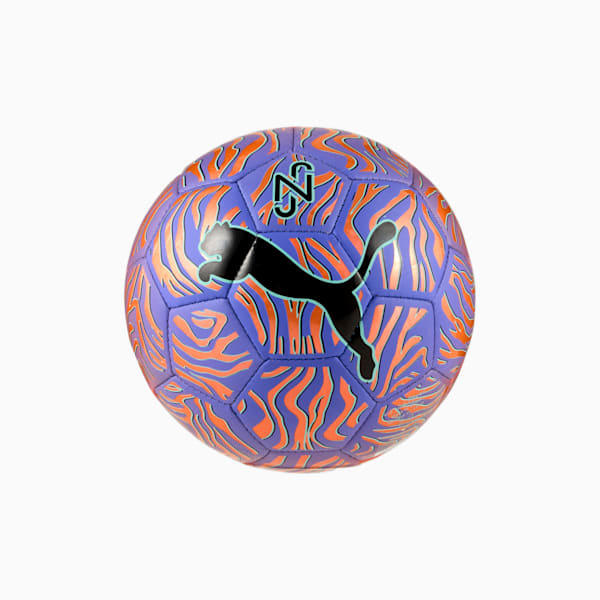 PUMA x NEYMAR Graphic Mini Soccer Ball, Orange Poppy-PUMA Black, extralarge