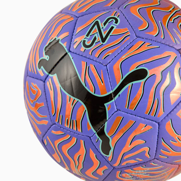 Neymar Jr Graphic Mini Football, Orange Poppy-PUMA Black, extralarge-IND