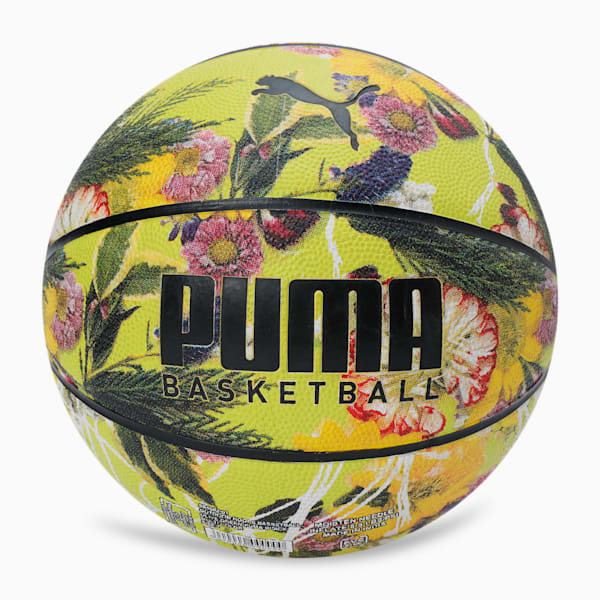 Dunked In Florals Basketball, Olive Green-Puma Black--multi colour, extralarge-IND