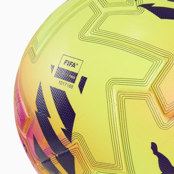 Ballon Pro Premier League Lights (qualité professionnelle FIFA®), Fluo Yellow-multicolor, extralarge