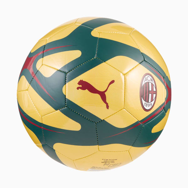 25/26 AC MILAN THIRD KIT 32 Panel Fan Ball, Sunny Yellow-Dark Crimson, extralarge-IND