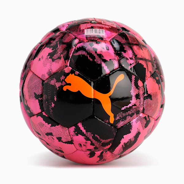 ユニセックス プーマ カップ グラフィック サッカーボール HS SC, Pure Magenta-PUMA Black-Heat Fire, extralarge-JPN