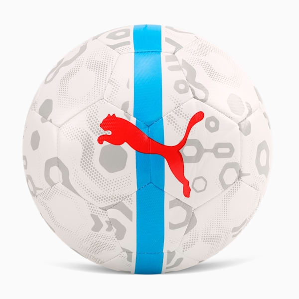 Machine stitched Soccer, Spring Blue-PUMA Red, extralarge-IND