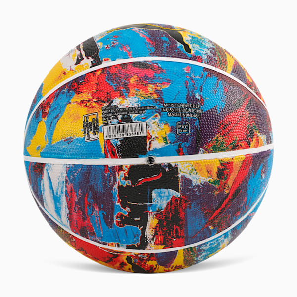 Buzz Moulded Basketball, Royal Sapphire-PUMA Red, extralarge-IND