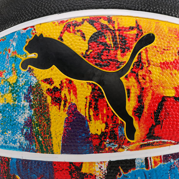 Buzz Moulded Basketball, Royal Sapphire-PUMA Red, extralarge-IND