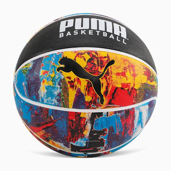 Buzz Moulded Basketball, Royal Sapphire-PUMA Red, extralarge-IND
