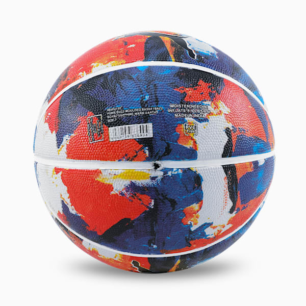 Buzz Moulded Basketball, Royal Sapphire-Warm Earth, extralarge-IND