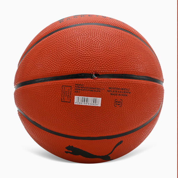 Moulded Basketball V1, Warm Earth-PUMA Black, extralarge-IND