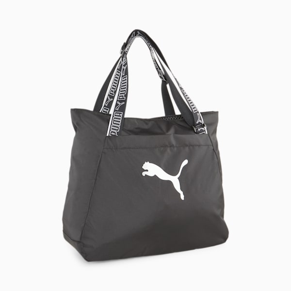AT Essentials Women's Tote Training Bag, PUMA Black, extralarge-IND
