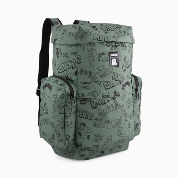 PUMA x RIPNDIP Backpack, Eucalyptus-AOP, extralarge-AUS