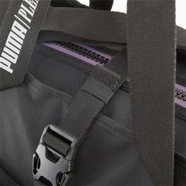 PUMA x PLEASURES Tote Bag, PUMA Black-Purple Charcoal-Pantone 688C, extralarge-GBR
