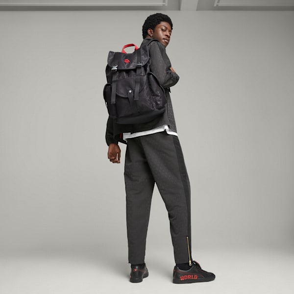 PUMA x DAPPER DAN Backpack, PUMA Black, extralarge