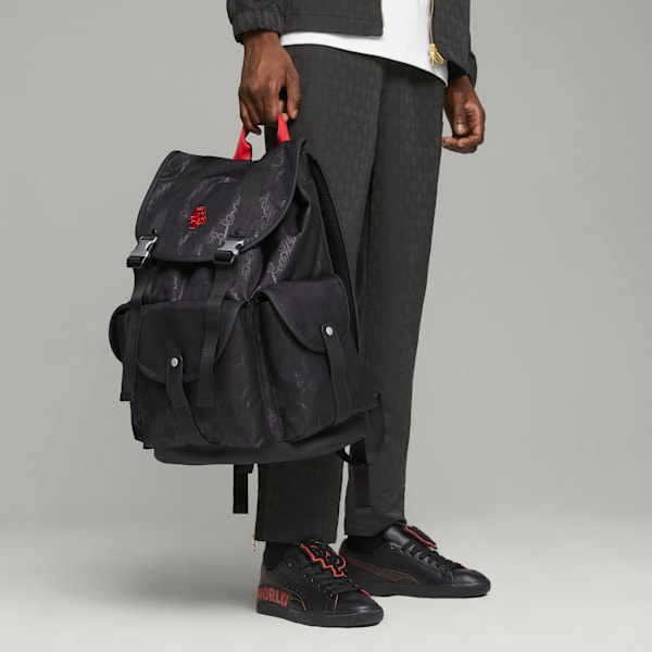 Mochila PUMA x DAPPER DAN, PUMA Black, extralarge