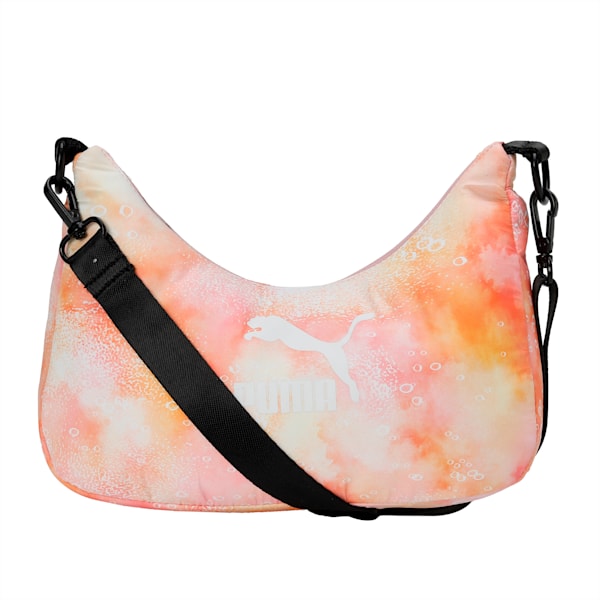 Summer Squeeze Shoulder Bag, Salmon-AOP, extralarge-IND
