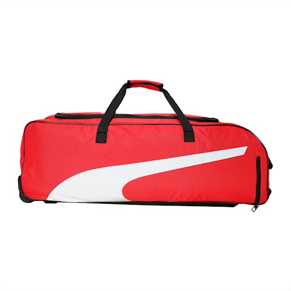 Cricket Kit Bag, High Risk Red-PUMA White, extralarge-IND