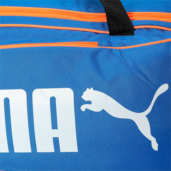 PUMA Cricket Wheelie Trolley, Bluemazing-Fluo Orange, extralarge-IND