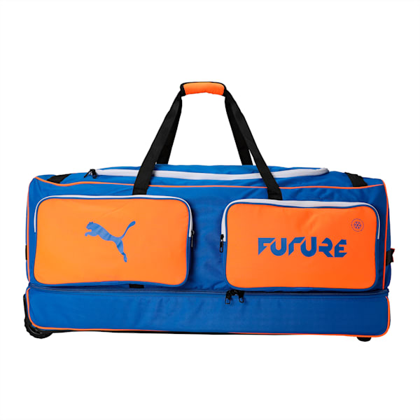 PUMA Future 1 Cricket Trolley Bag, Bluemazing-Fluo Orange, extralarge-IND
