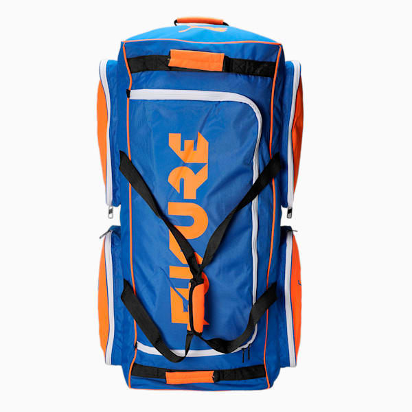 PUMA Future 1 Cricket Trolley Bag, Bluemazing-Fluo Orange, extralarge-IND