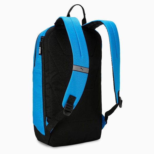 teamGOAL Football Backpack, Electric Blue Lemonade-Puma Black, extralarge-IND