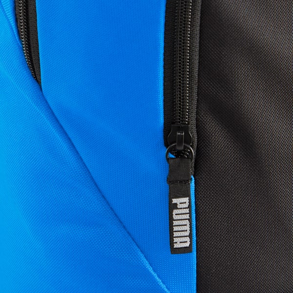 teamGOAL Football Backpack, Electric Blue Lemonade-Puma Black, extralarge-IND