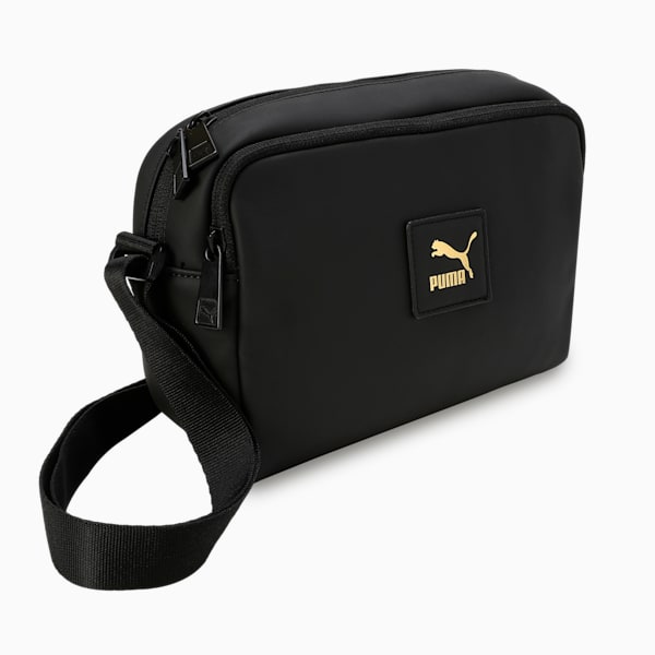Classics LV8 PU X-Body Bag, PUMA Black, extralarge-IND