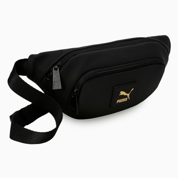 Classics LV8 PU Waist Bag, PUMA Black, extralarge-IND