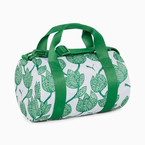 Core Base Barrel Bag, Archive Green-Blossom AOP, extralarge