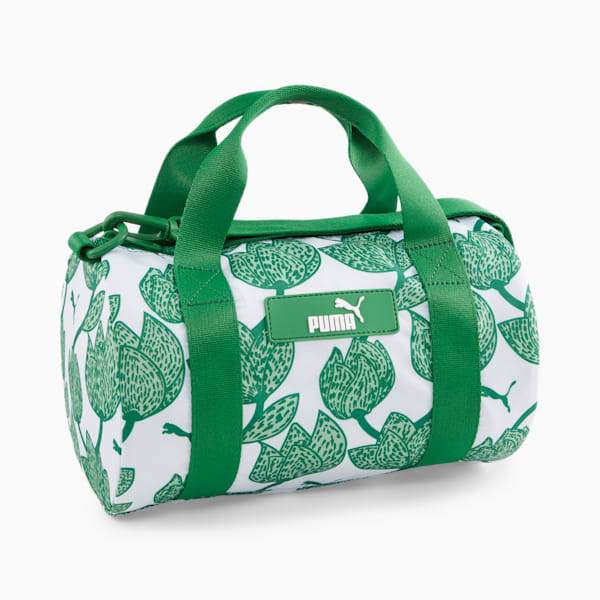 Core Base Barrel Bag, Archive Green-Blossom AOP, extralarge