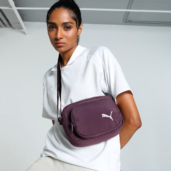 ウィメンズ HER COMPACT X-BODY ショルダーバッグ, Midnight Plum, extralarge-JPN