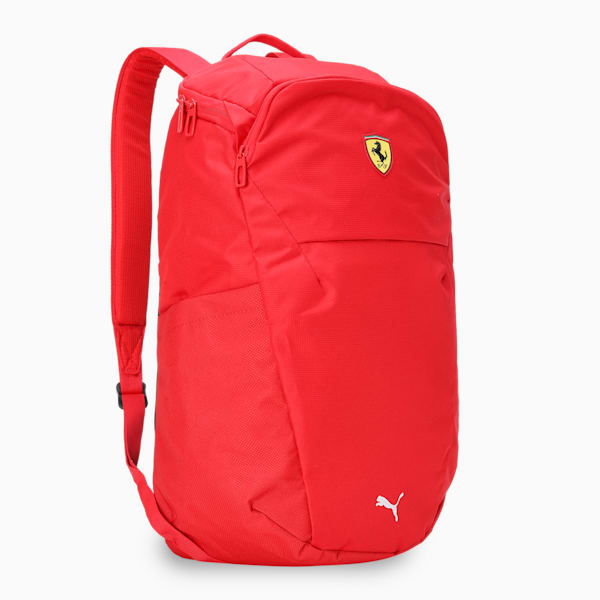 Scuderia Ferrari Race Unisex Backpack, Rosso Corsa, extralarge-IND