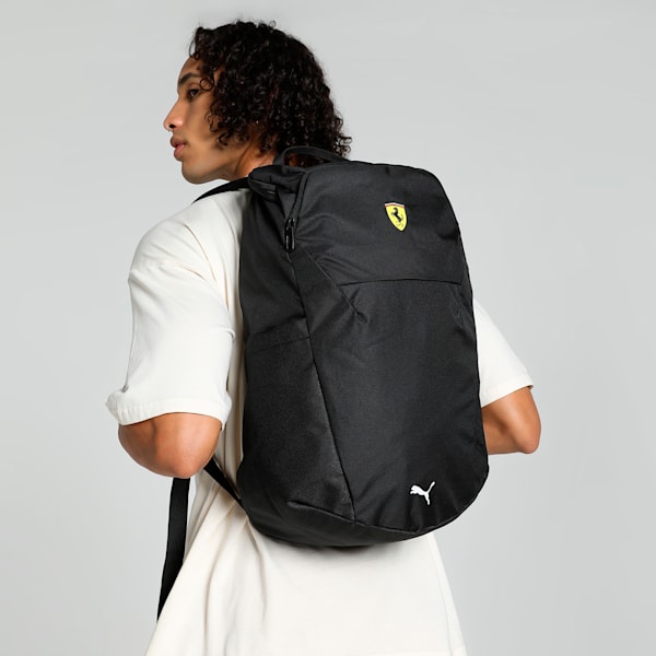 Scuderia Ferrari Race Backpack, PUMA Black, extralarge