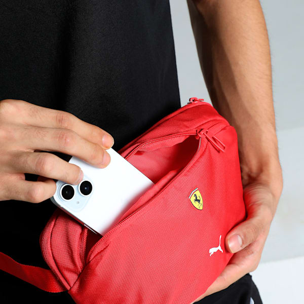 Scuderia Ferrari Race Motorsport Waist Bag, Rosso Corsa, extralarge-IND
