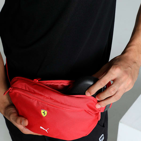 Scuderia Ferrari Race Motorsport Waist Bag, Rosso Corsa, extralarge-IND
