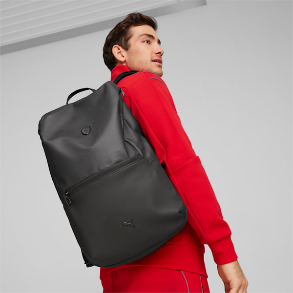 ユニセックス フェラーリ プレミアムスタイル バックパック 22L, PUMA Black, extralarge-JPN