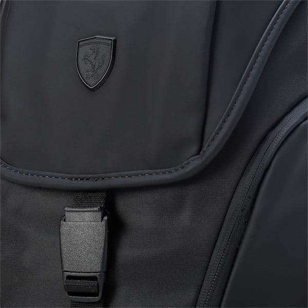Scuderia Ferrari Style Women's Motorsport Backpack, PUMA Black, extralarge-IND
