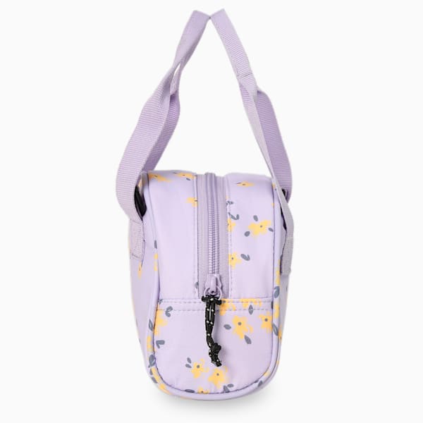 Floral Graphic Women's Grip Bag, Vivid Violet-AOP, extralarge-IND