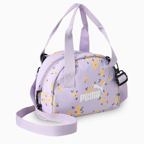 PUMA Floral Graphic Women’s Mini Grip Bag 2L, Vivid Violet-AOP, extralarge-IND