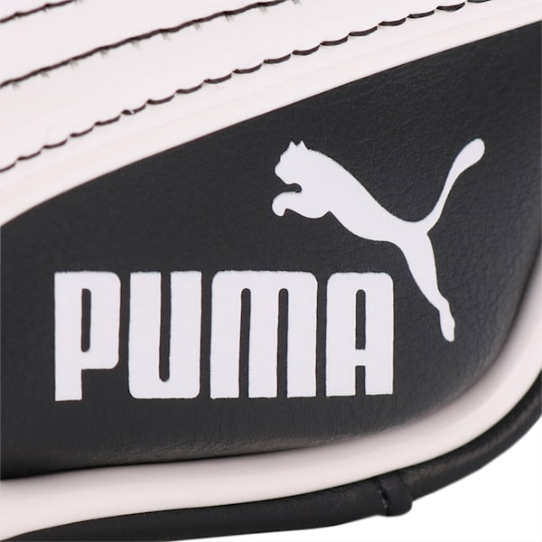 ウィメンズ プーマ レトロ クロスボディー バッグ 1.5L, PUMA Black-PUMA White, extralarge-JPN
