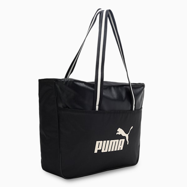 Campus Shopper Bag, Puma Black, extralarge-IND