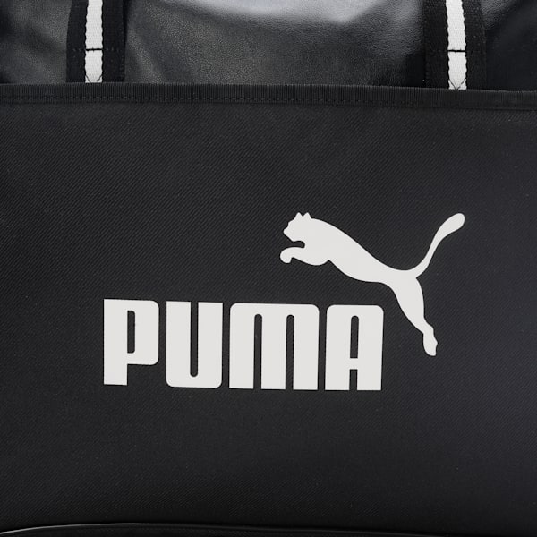 Campus Shopper Bag, Puma Black, extralarge-IND
