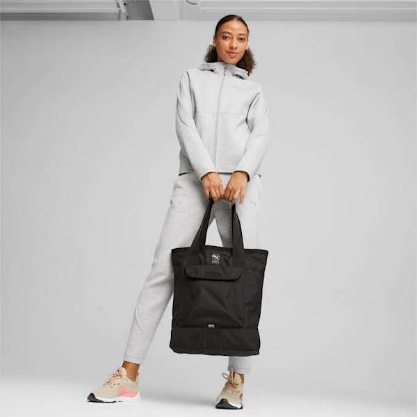 Forever Better Unisex Tote Bag, PUMA Black, extralarge-IDN